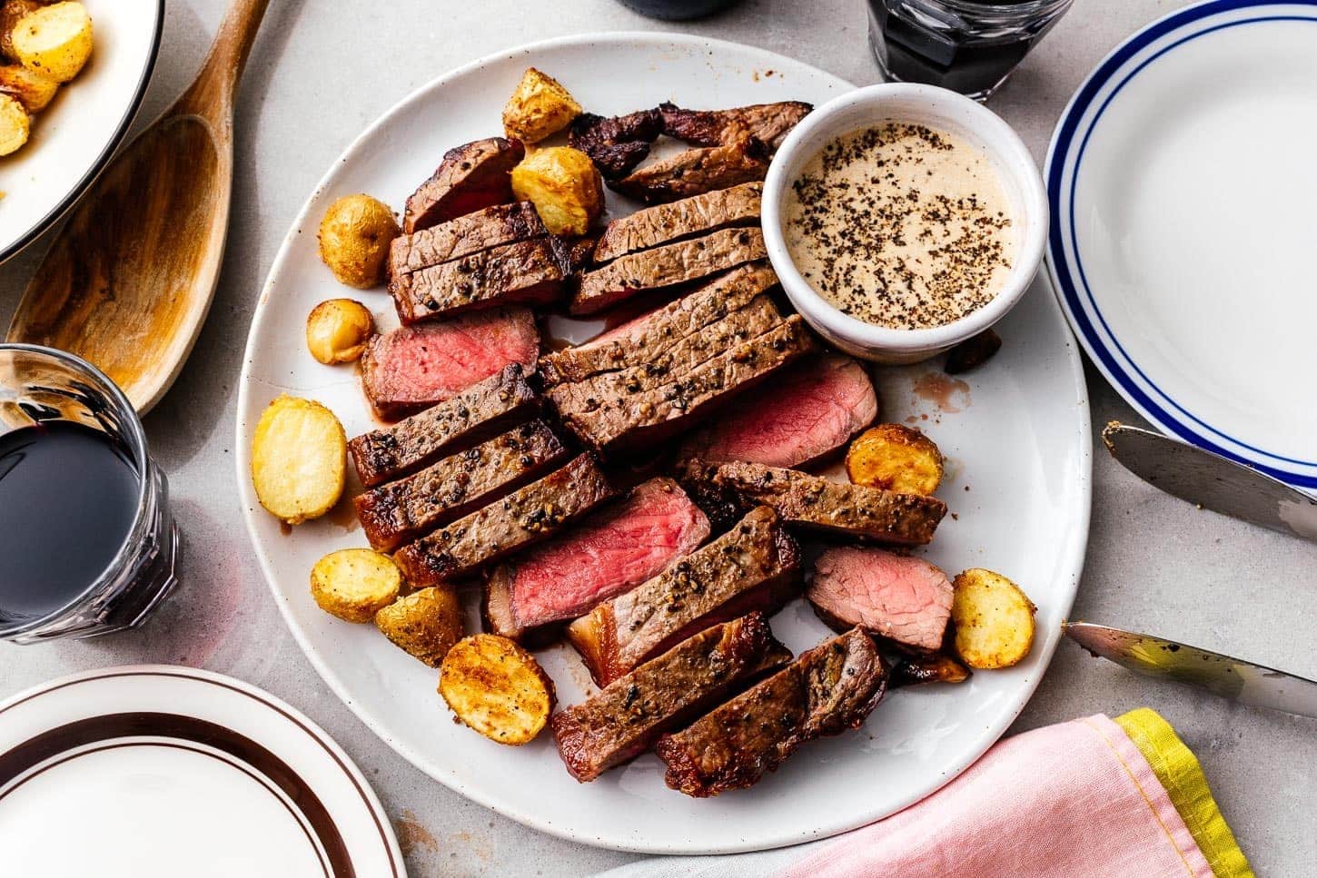 air fryer steak | www.iamafoodblog.com