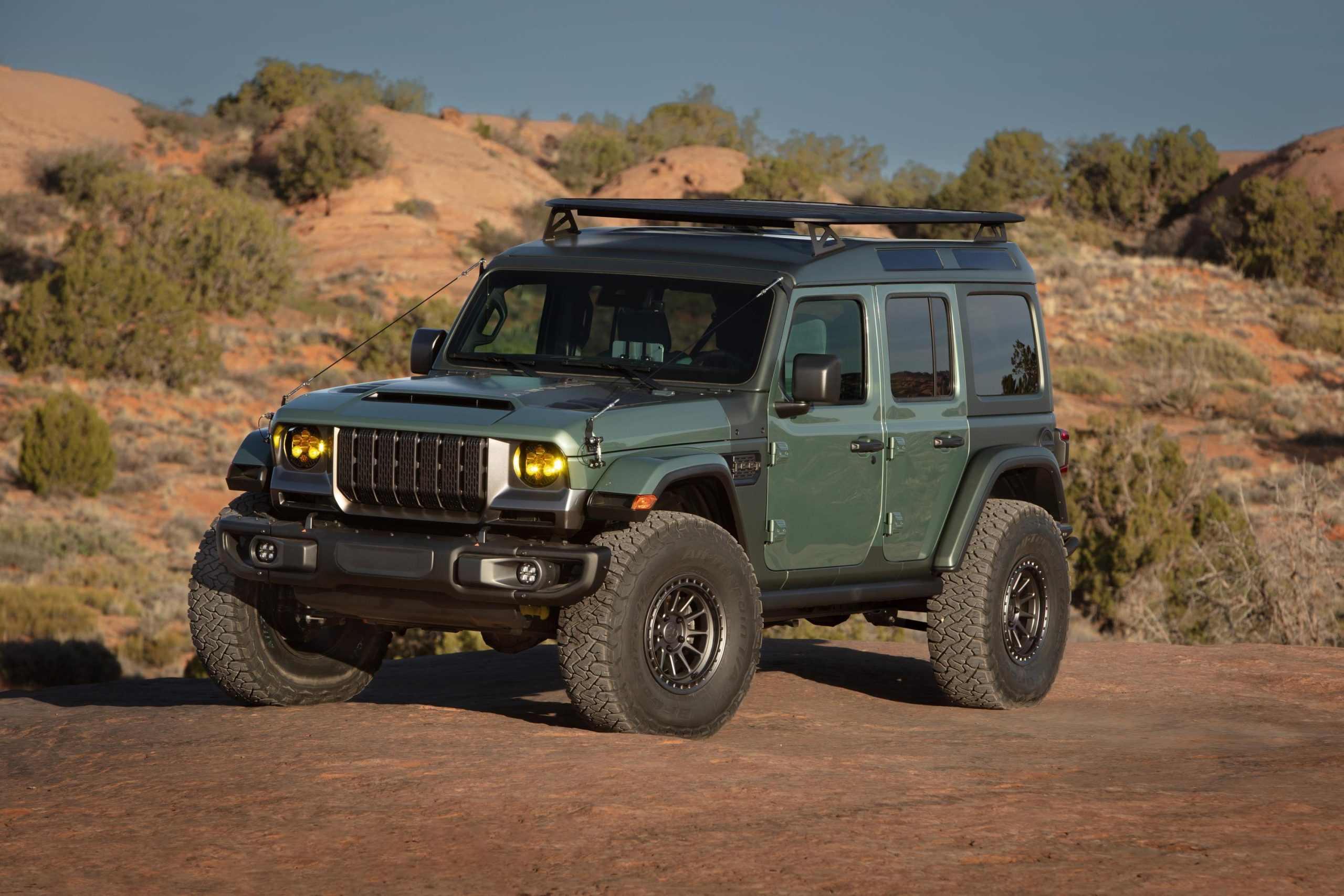 2026 Easter Jeep Safari Concepts Showcasing XJ Pioneer Restomod and V8 Wrangler 'Anvil' as Key Attractions