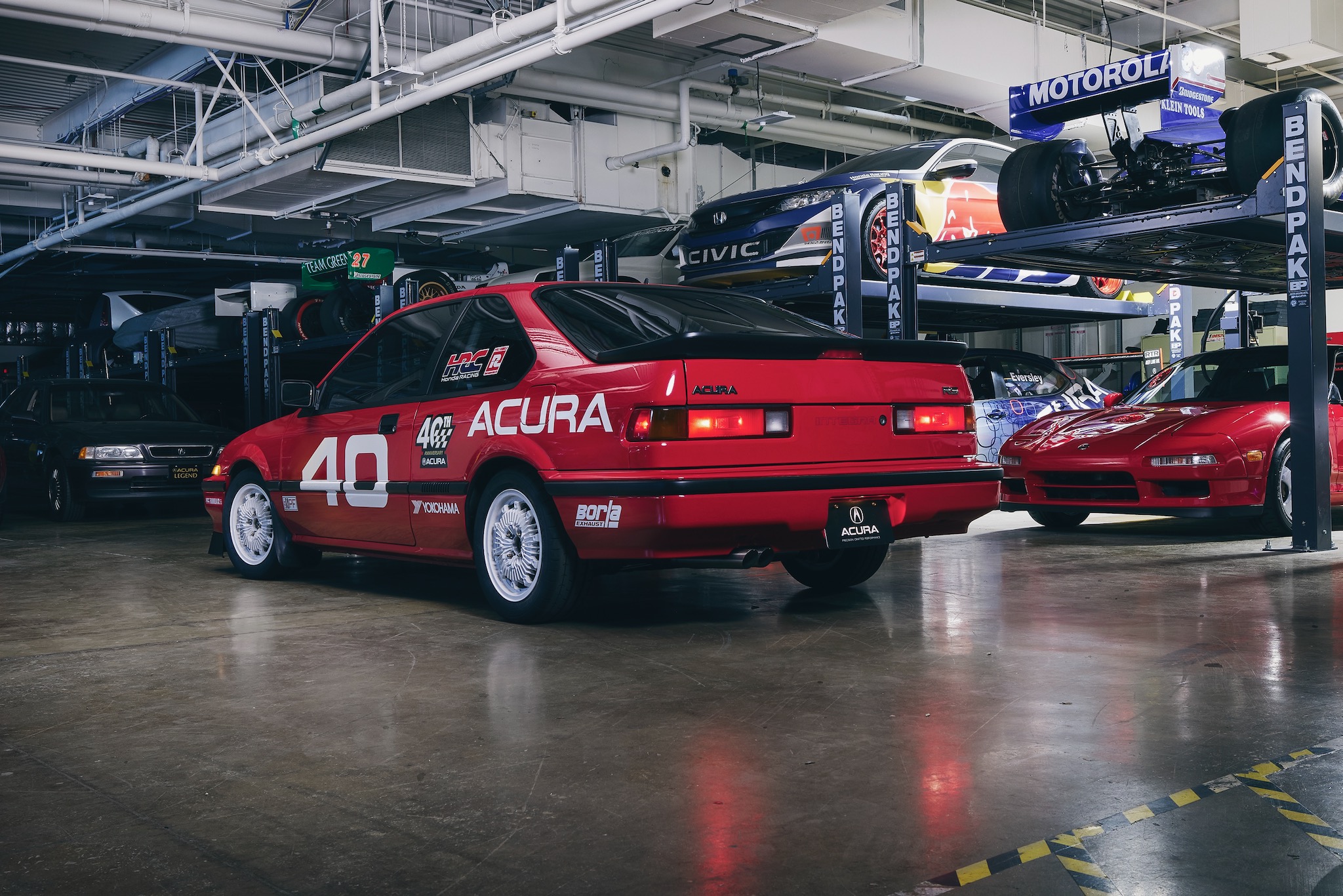 Acura Commemorates 40th Anniversary with an Impressive 1986 Integra Race Car Creation