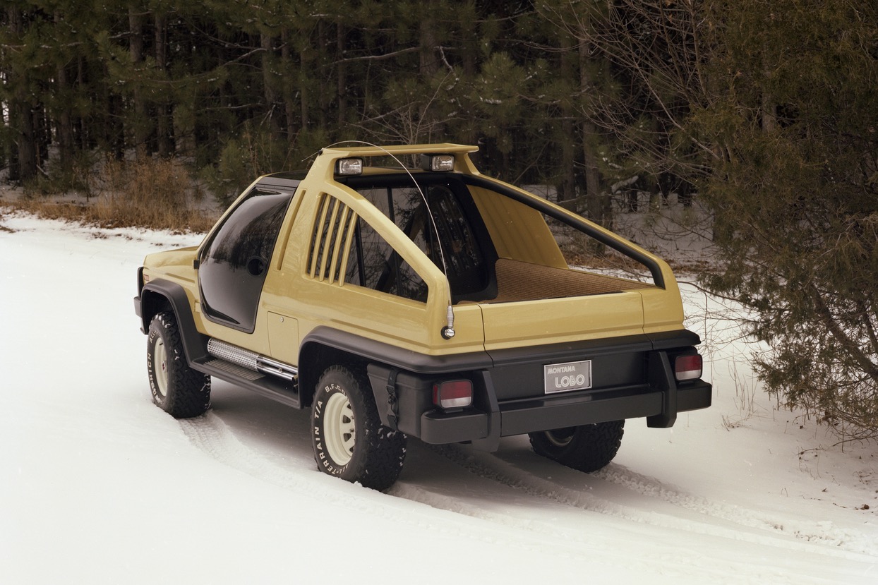 Ford's 1980 Bubble-Door Bronco Prototype Design