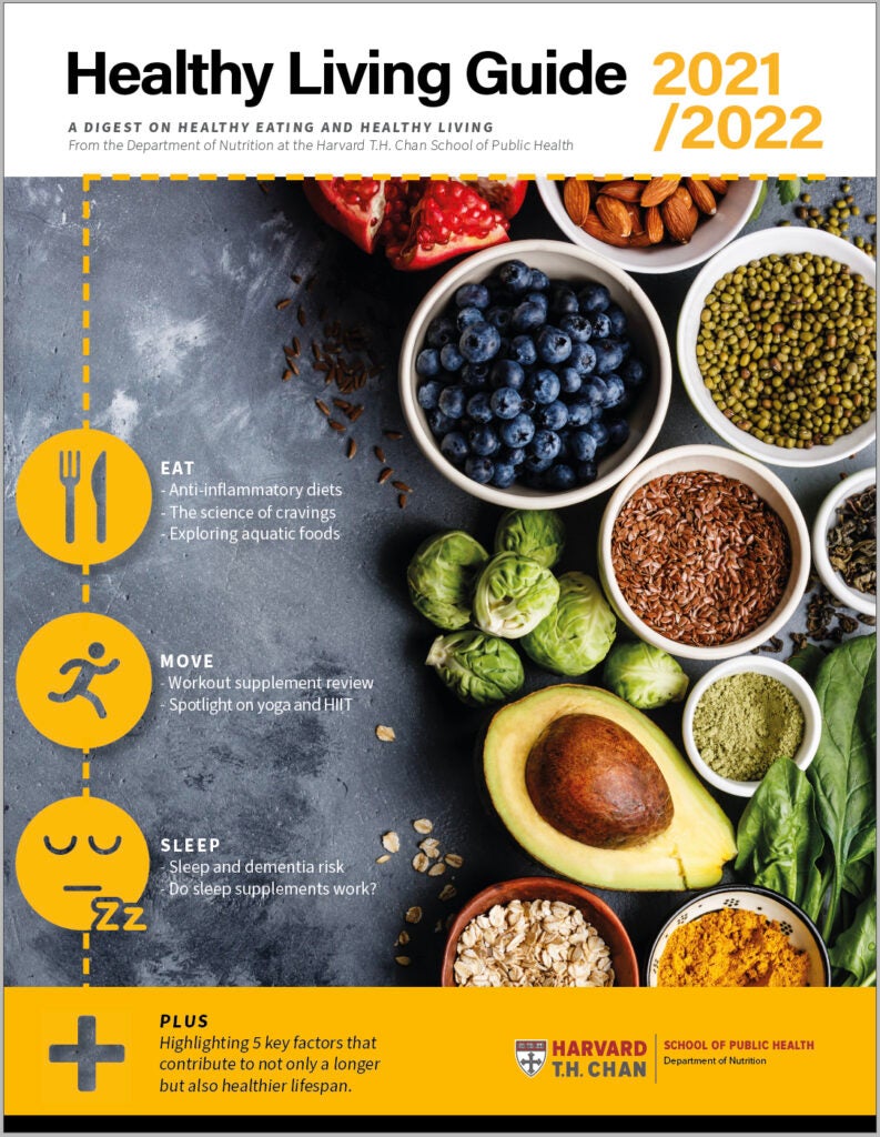 Cover image of the Healthy Living Guide downloadable PDF