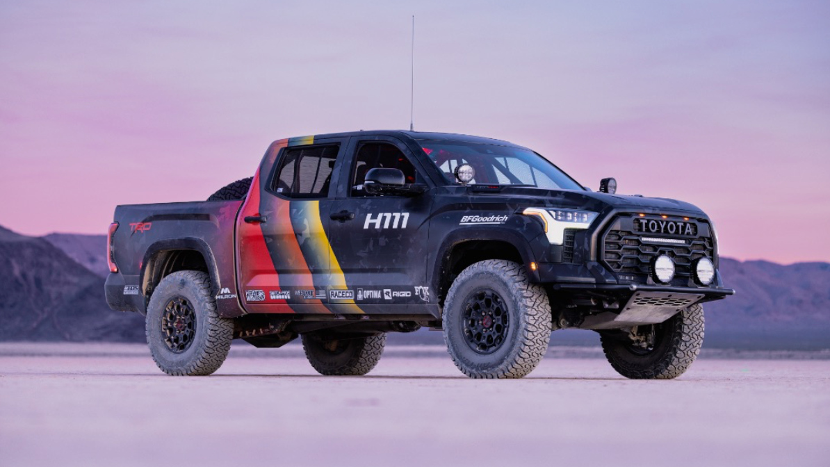 Toyota Tundra TRD Hammer: A Hybrid Power Pickup Targeting the V6 Ford F-150 Raptor Equipped with 37-Inch Tires