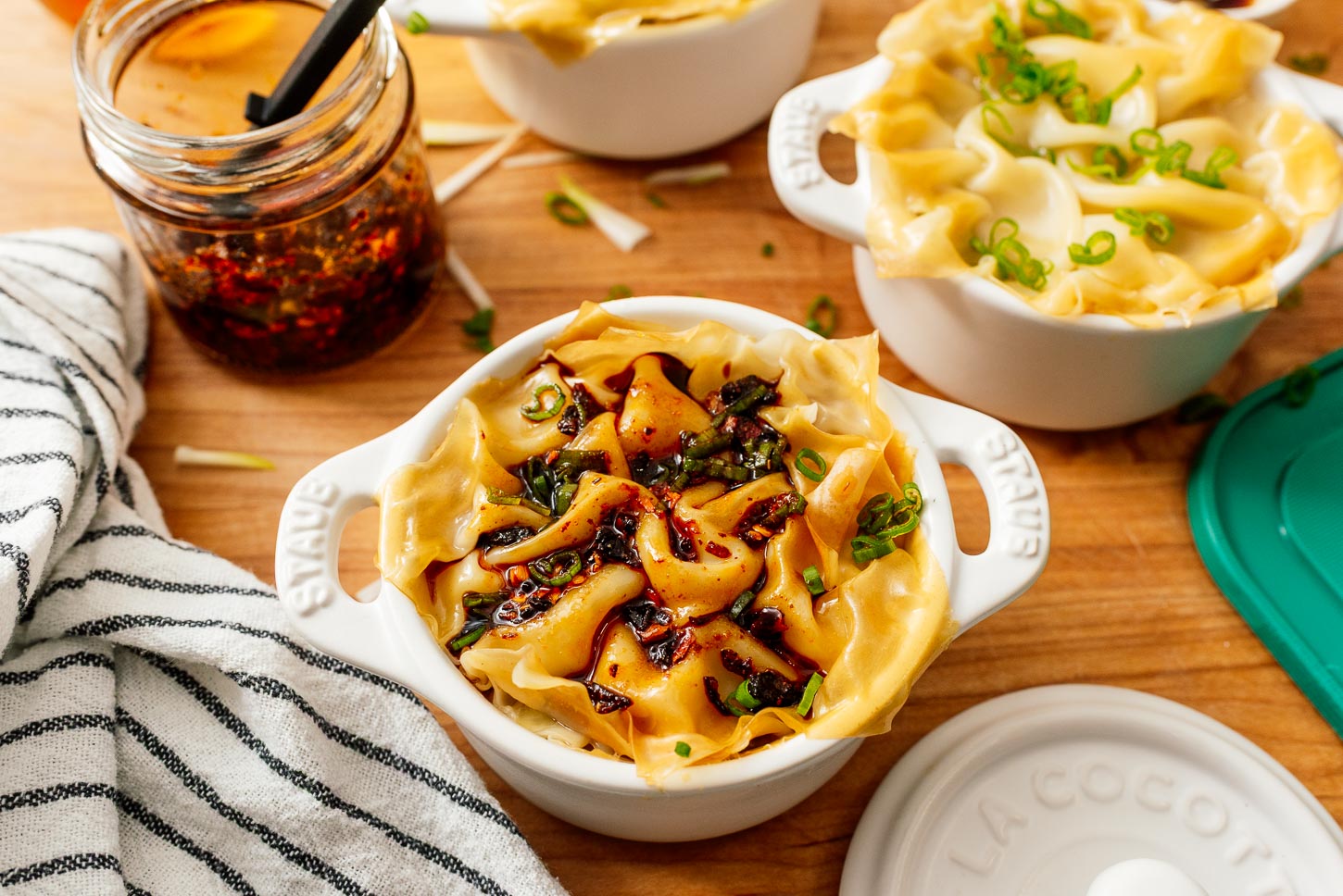 Tiktok soup dumpling lasagna | www.iamafoodblog.com