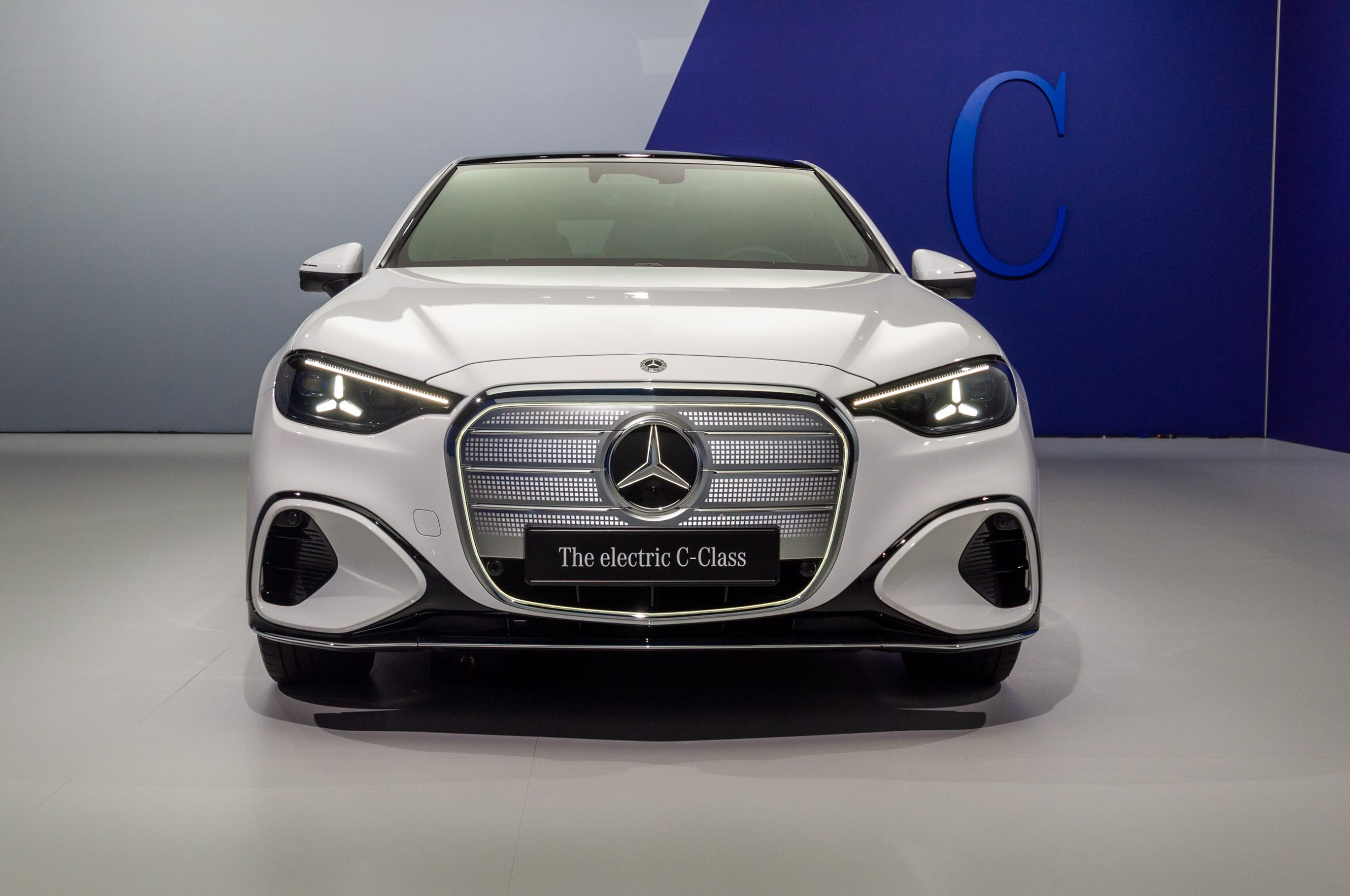 2027 Mercedes-Benz C-Class Electric Version Launched Offering as Much as 400 Miles of Range and an Expansive Fullscreen Dashboard