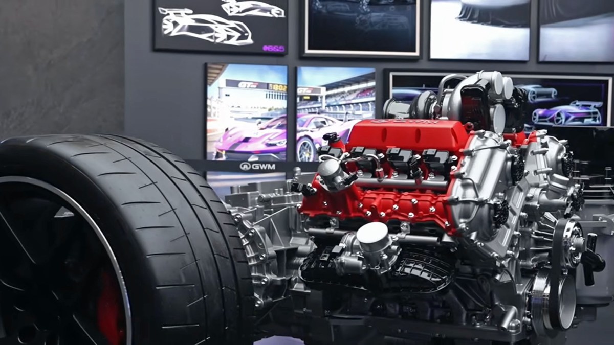 China's Impending Twin-Turbo V8 GT3 Racing Automobile