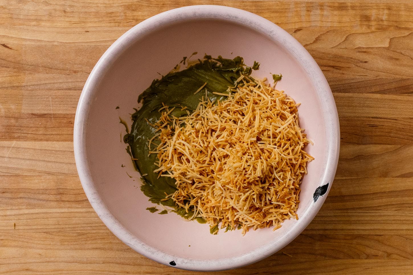 filling for Dubai chewy cookie | www.iamafoodblog.com