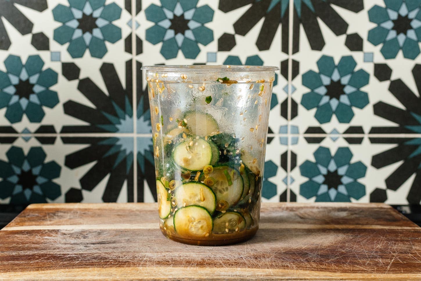 How to Make the Viral Tiktok Cucumber Salad