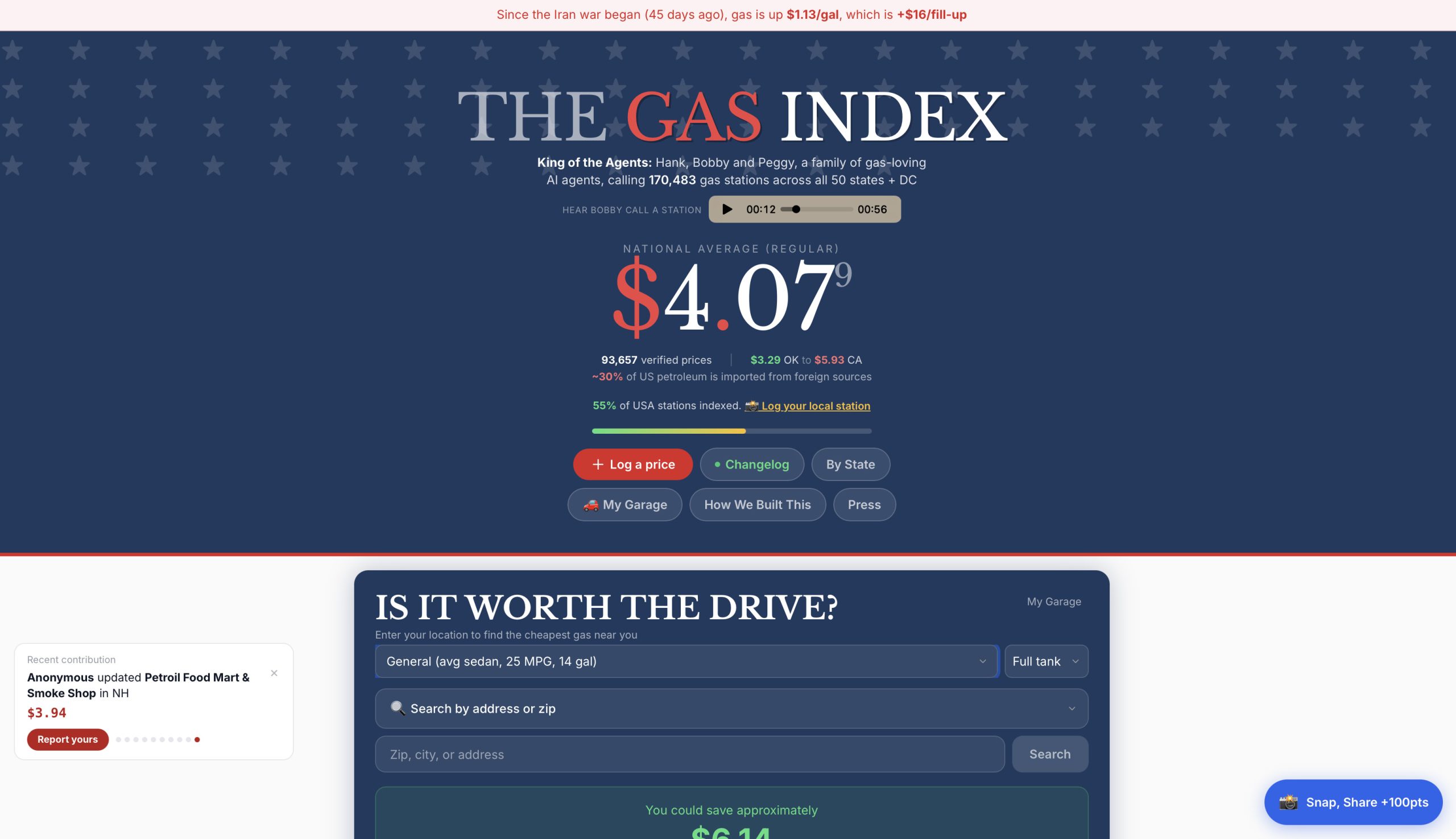 New Instrument Reveals the Cheapest Gas Rates Close By