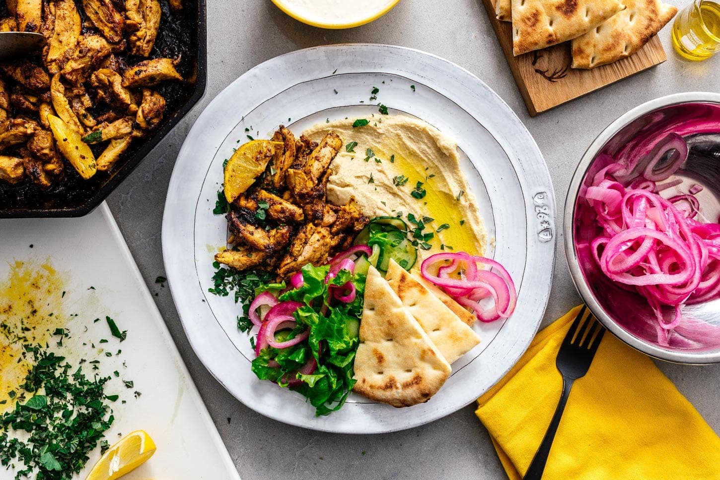 shawarma plate | www.iamafoodblog.com