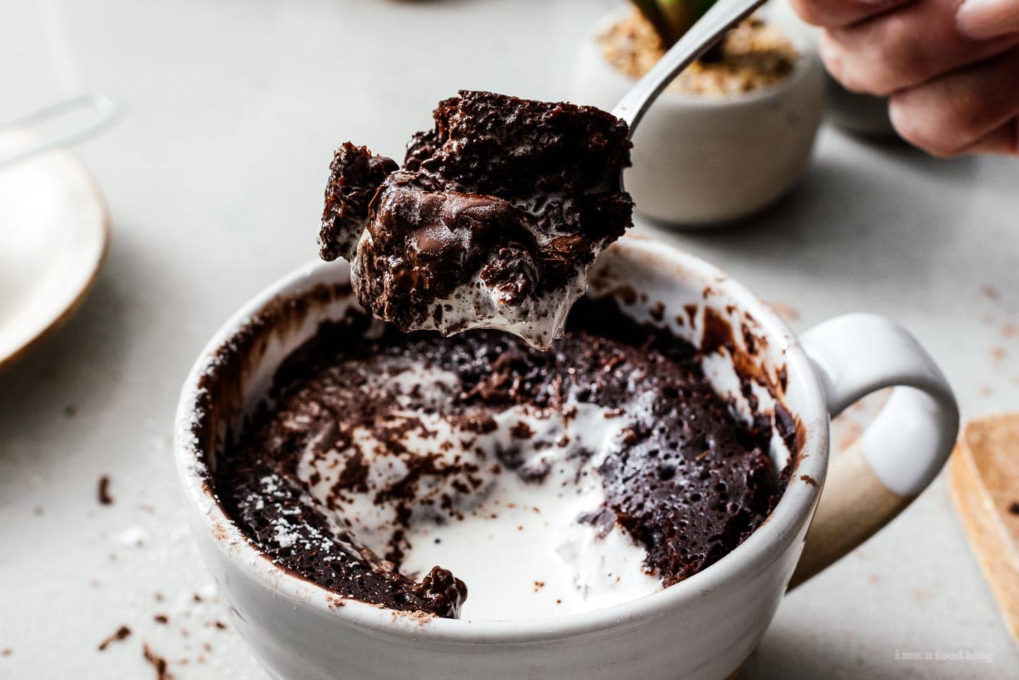 mug cake | www.iamafoodblog.com