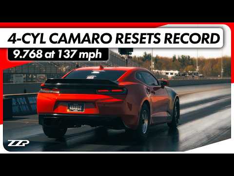 New Benchmark Established by Four-Cylinder Chevy Camaro with 9.768-Second Quarter-Mile Performance