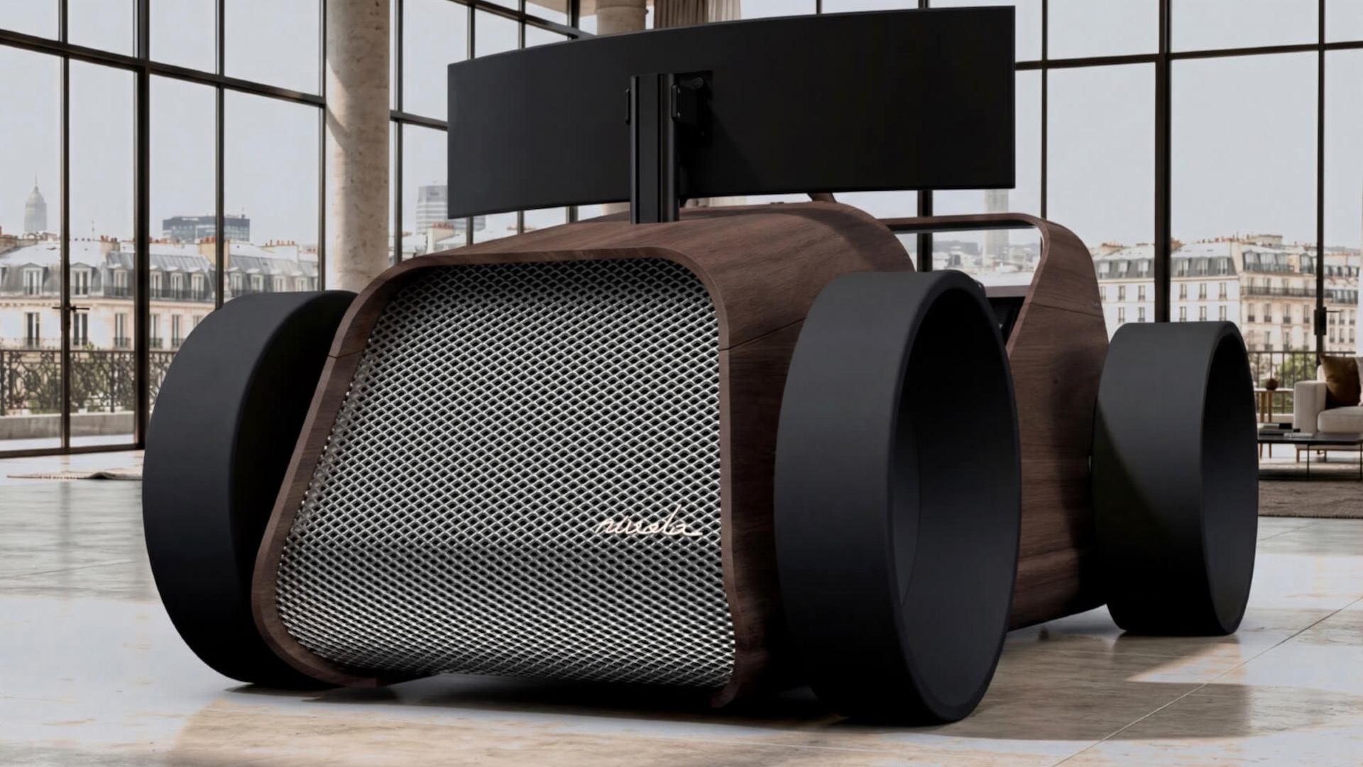 This Is a Designer Racing Simulator Setup, Not a Designer Race Car Sleeping Arrangement