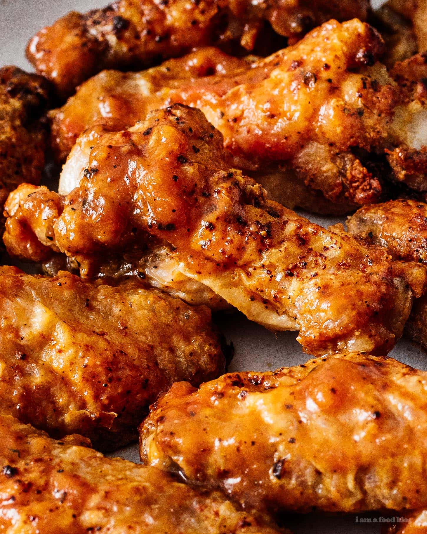 air fryer chicken wings | www.iamafoodblog.com
