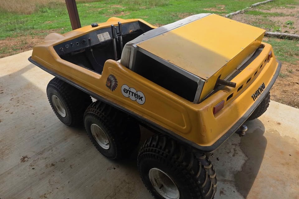 Amphibious 6x6 ATV Equipped with a Robust Honda Engine Now Ready for Sale