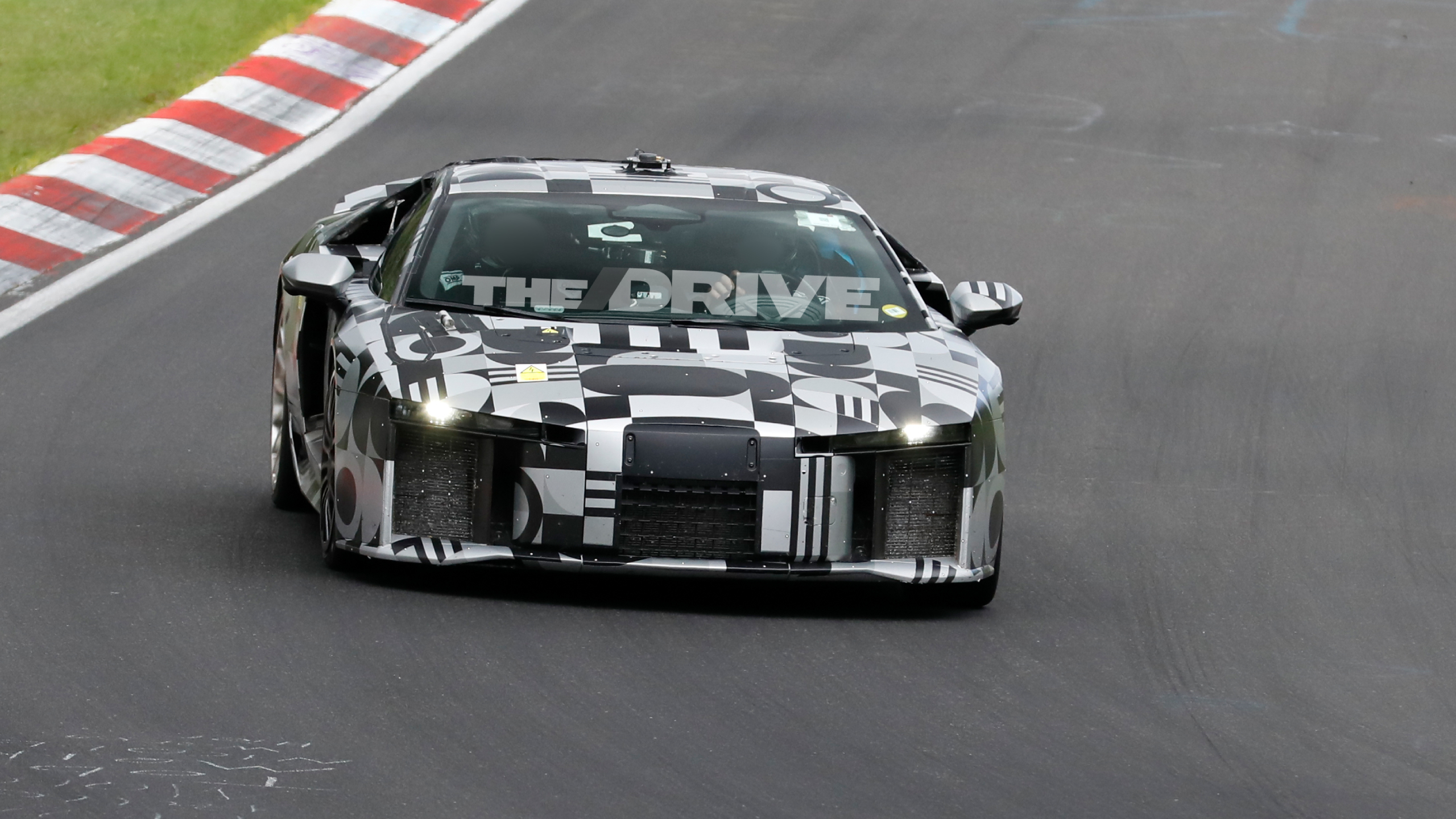 Audi Commences Testing Recently Unveiled Nuvolari Supercar at Nurburgring