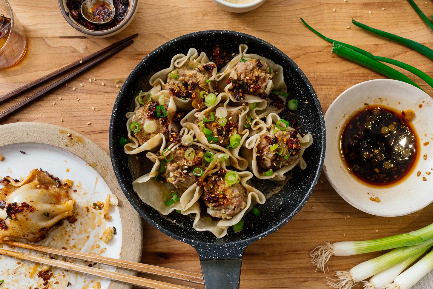 Upside down blanket dumplings | www.iamafoodblog.com