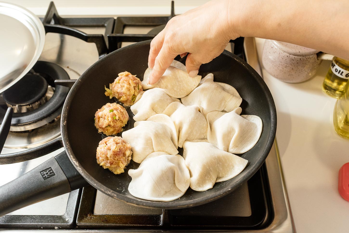 making blanket dumplings | www.iamafoodblog.com