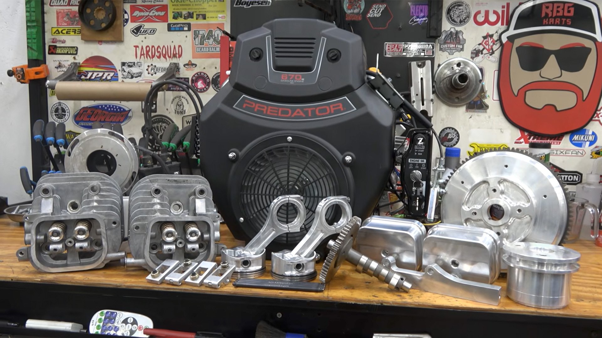 Cost Analysis of Constructing a Go-Kart Engine from Harbor Freight: $8,725 Overall Expenditure