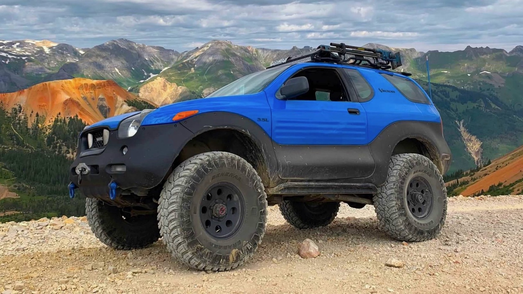 Lexus V8-Equipped Isuzu Vehicross Featuring Five-Speed Gearbox: A Distinctive Automotive Proposition
