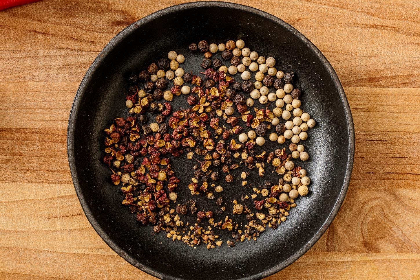 Toasted Peppercorns | www.iamafoodblog.com