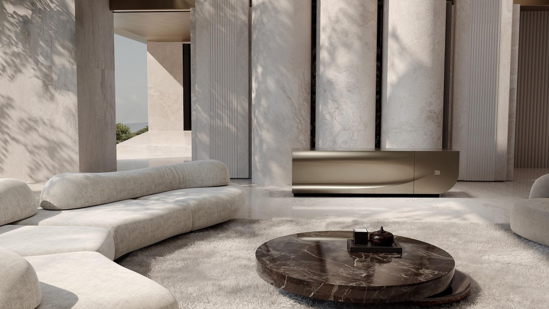 Presenting the 137-Inch Collapsible Bugatti TV