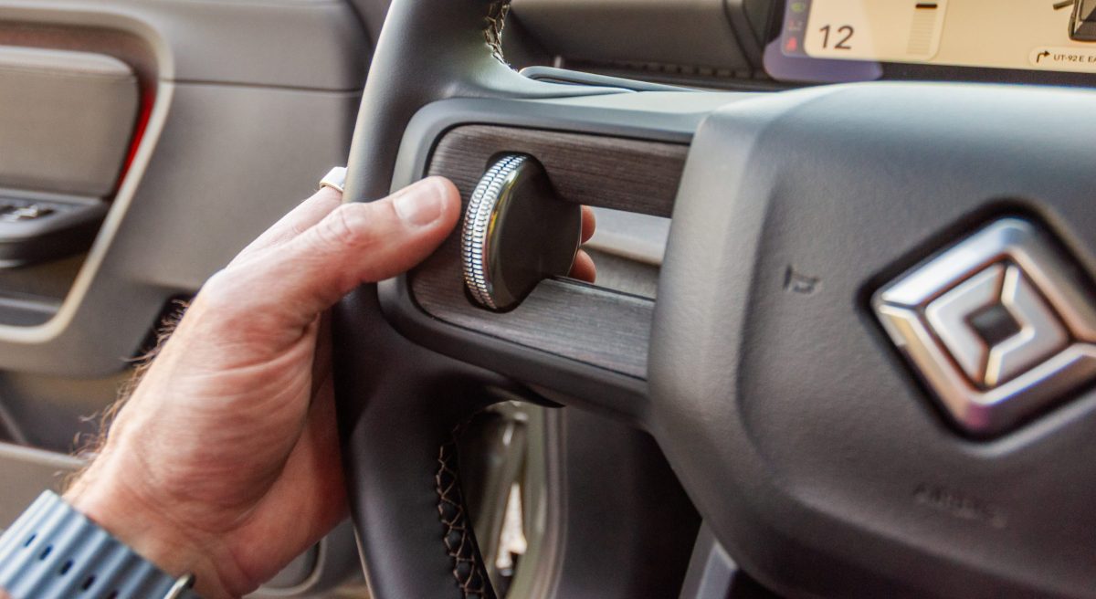 Rivian Addresses Input on Touchscreens by Launching Improved Scroll Wheels