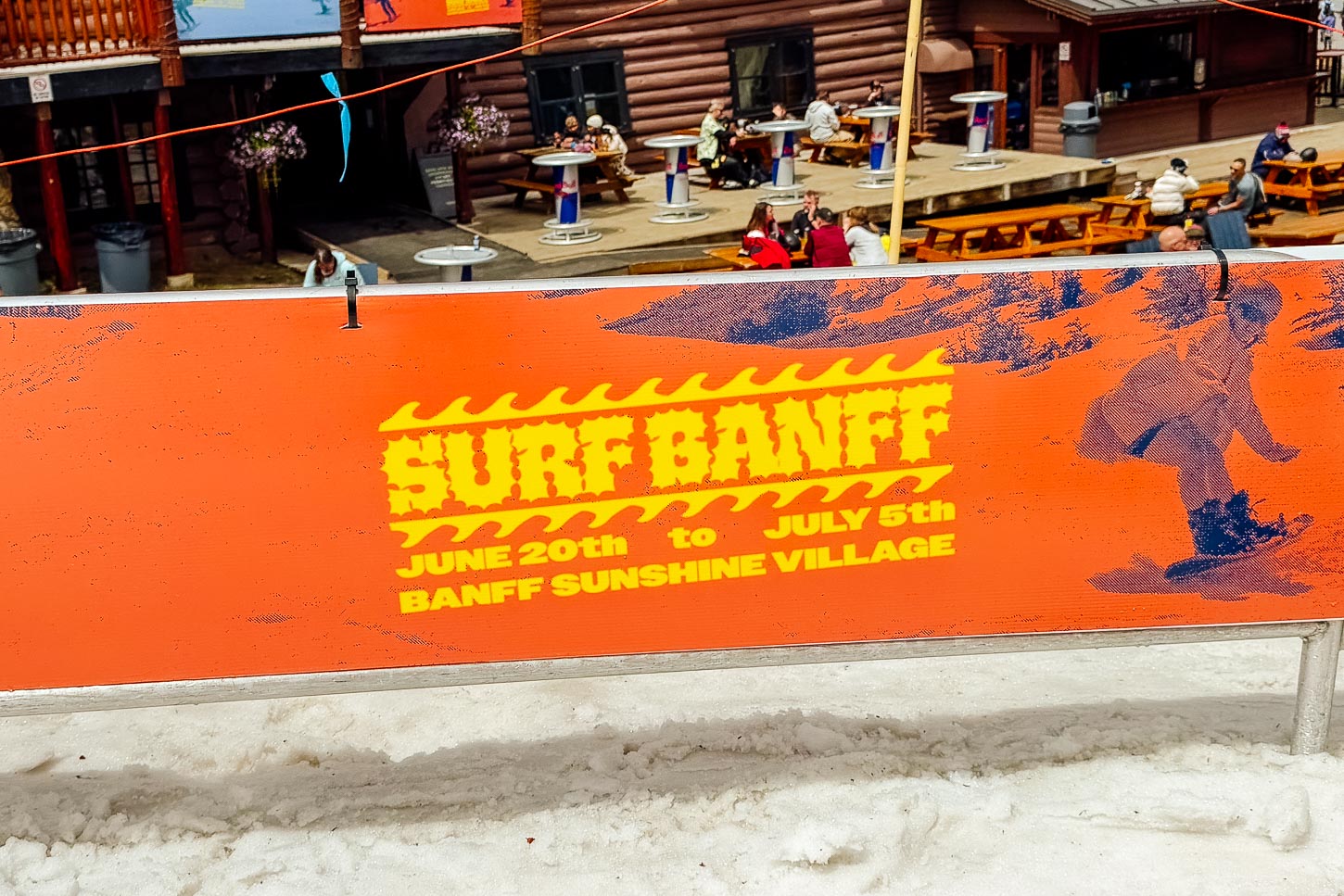summer skiing at banff sunshine village | www.iamafoodblog.com