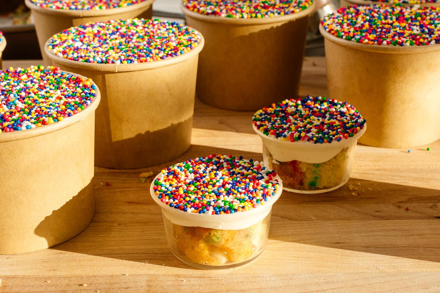 Tiny Dot Cakes | www.iamafoodblog.com
