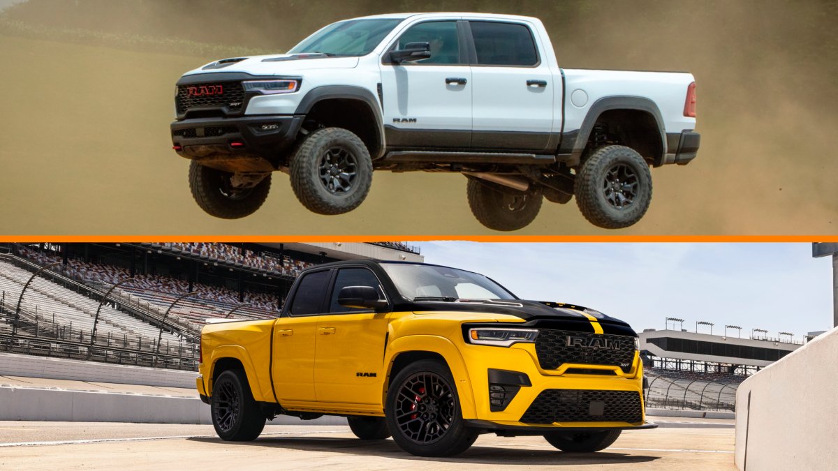 2027 Ram TRX vs. Rumble Bee Hellcat: An In-Depth Comparison of Ram's Supercharged SRT Pickup Vehicles