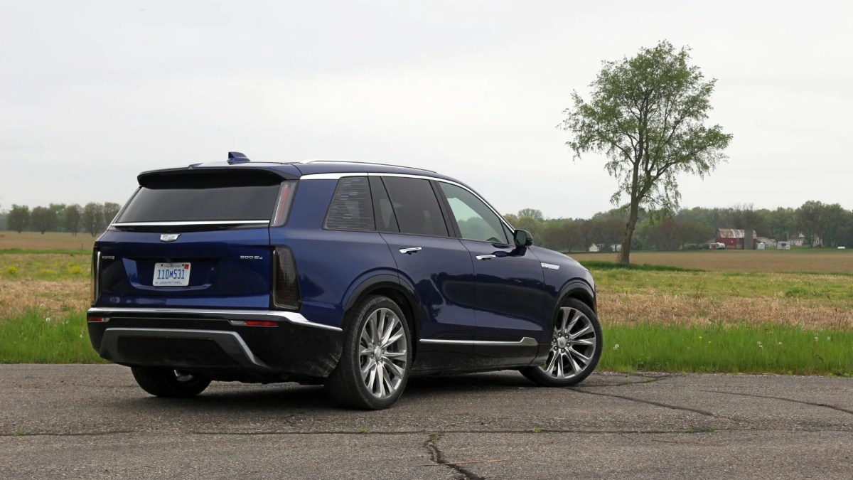 Cadillac Announces Recall for Vistiq EVs Because of Possible Child Safety Risk in Third-Row Seat