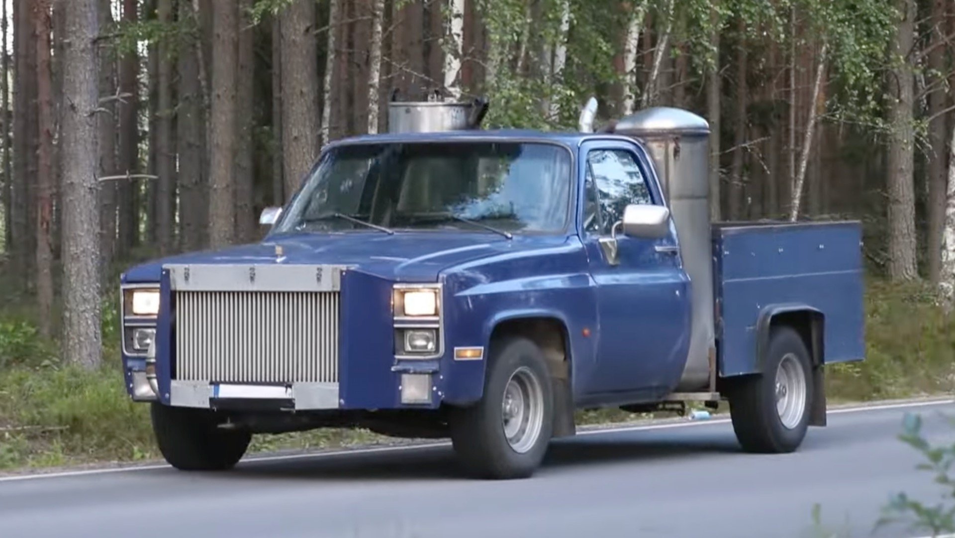Chevy Truck Fueled by Wood Establishes New Speed Record