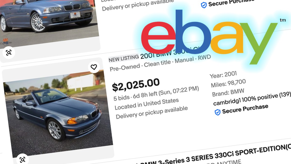 Complimentary Vehicle Listing on eBay Motors Offered Until the Conclusion of July