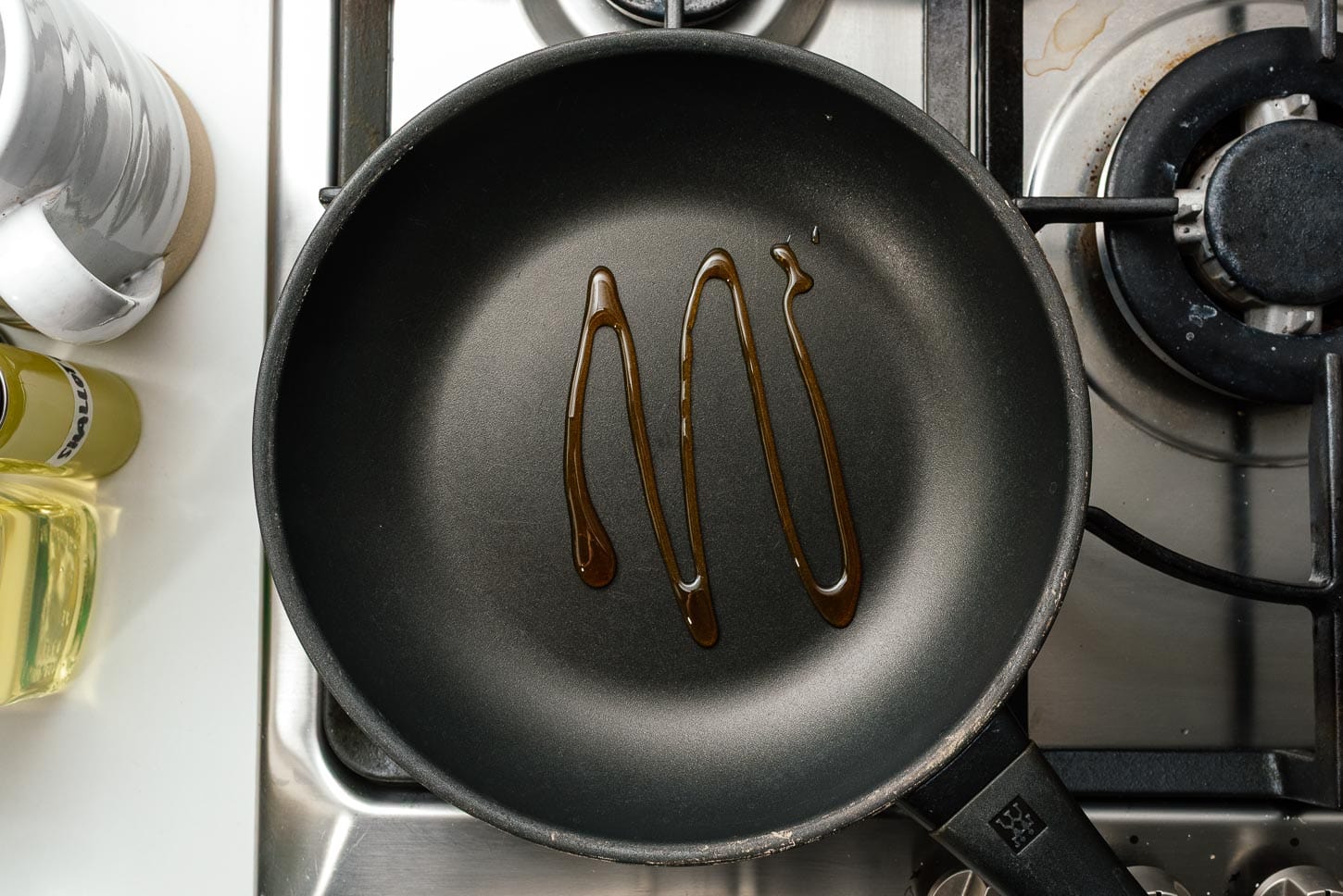 hot honey in pan | www.iamafoodblog.com
