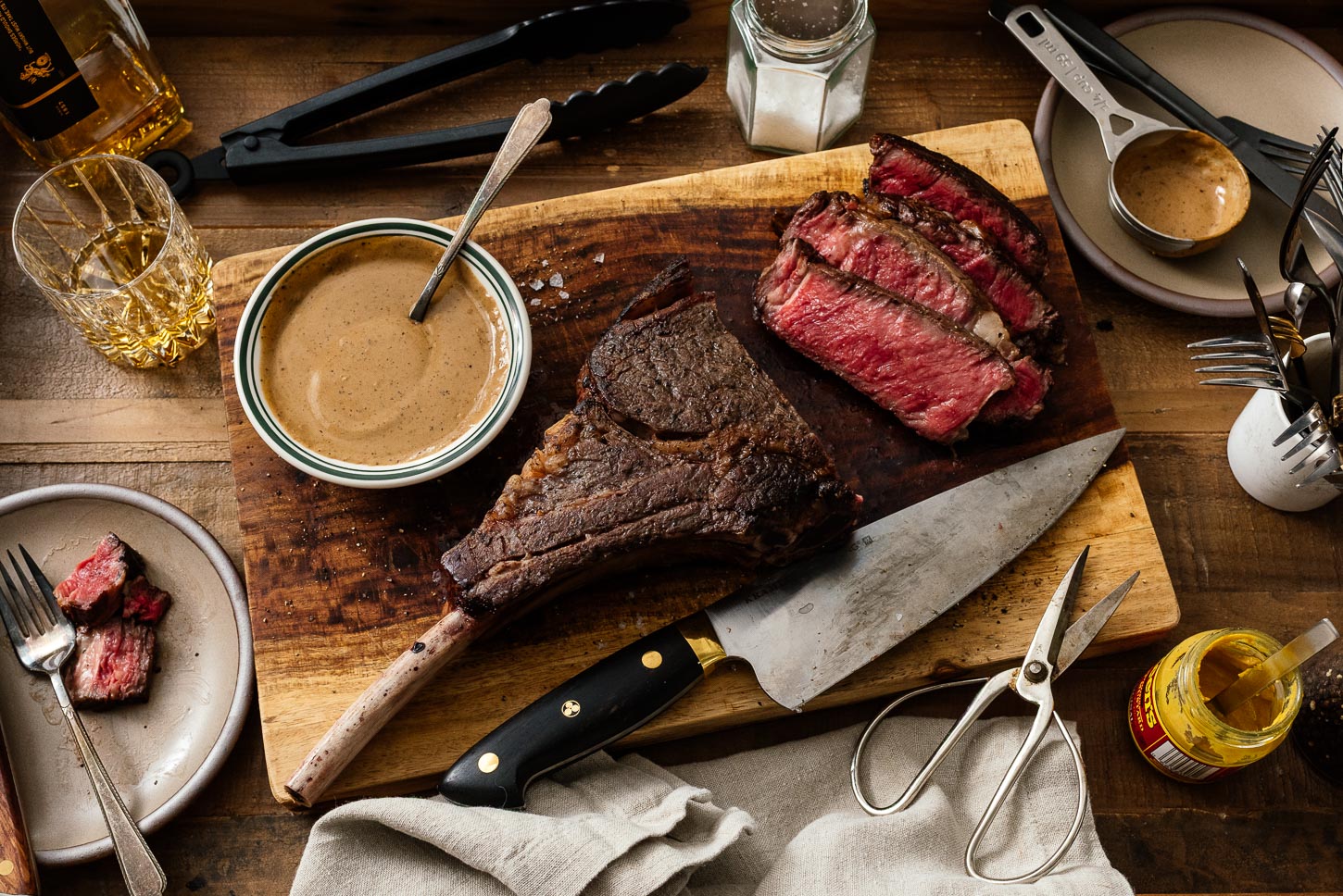 tomahawk steak | www.iamafoodblog.com