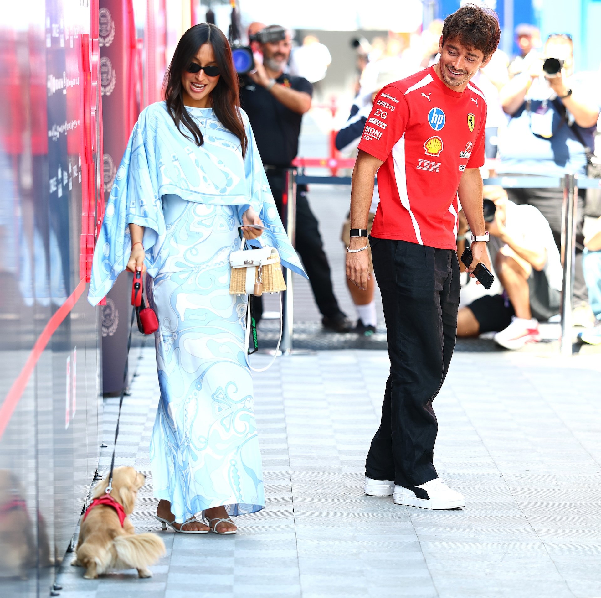Leo Leclerc Engaged in Disputed Occurrence at Red Bull Garage During F1 Event
