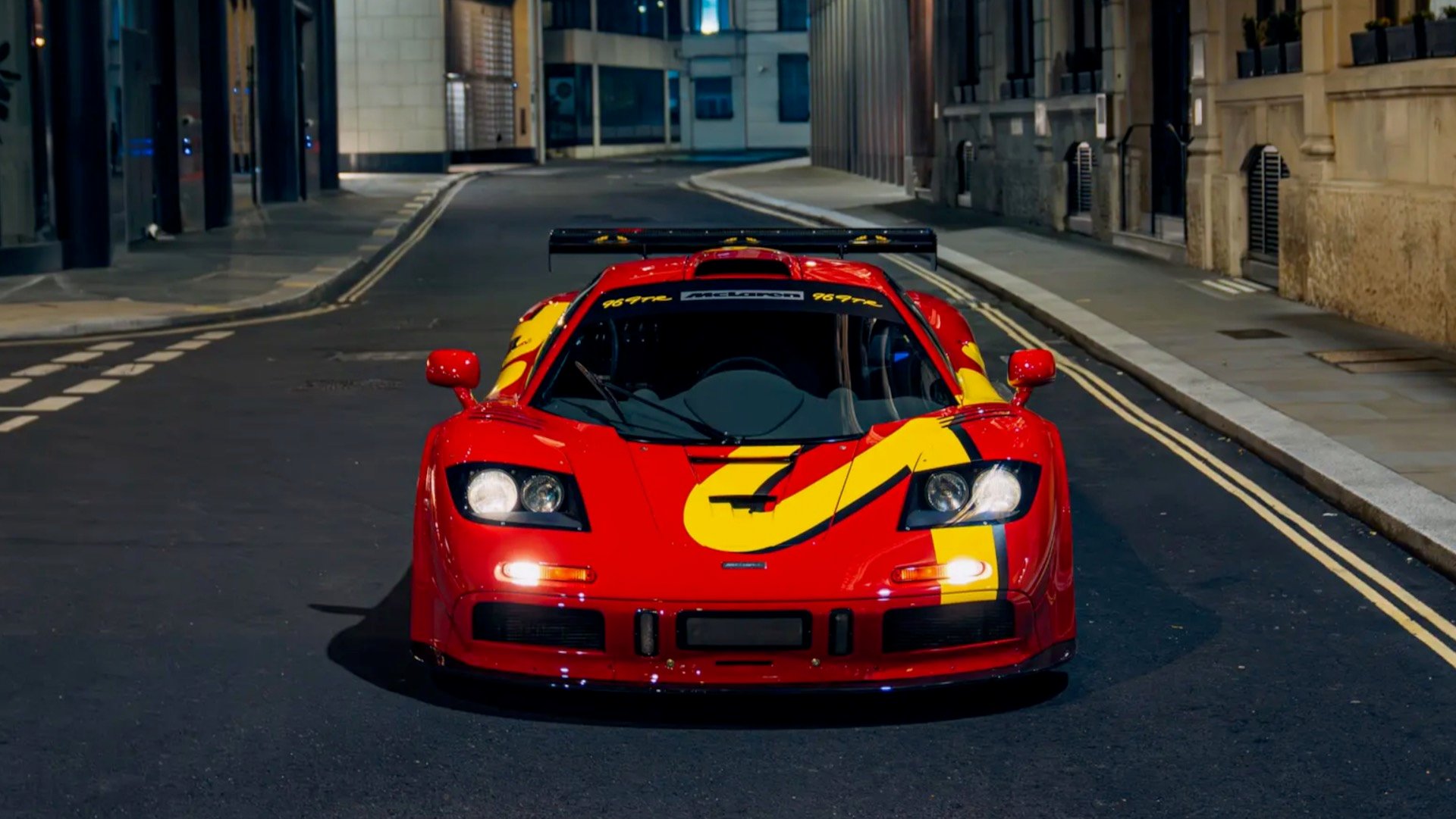 McLaren F1 GTR Expected to Bring in at Least $35 Million at Auction