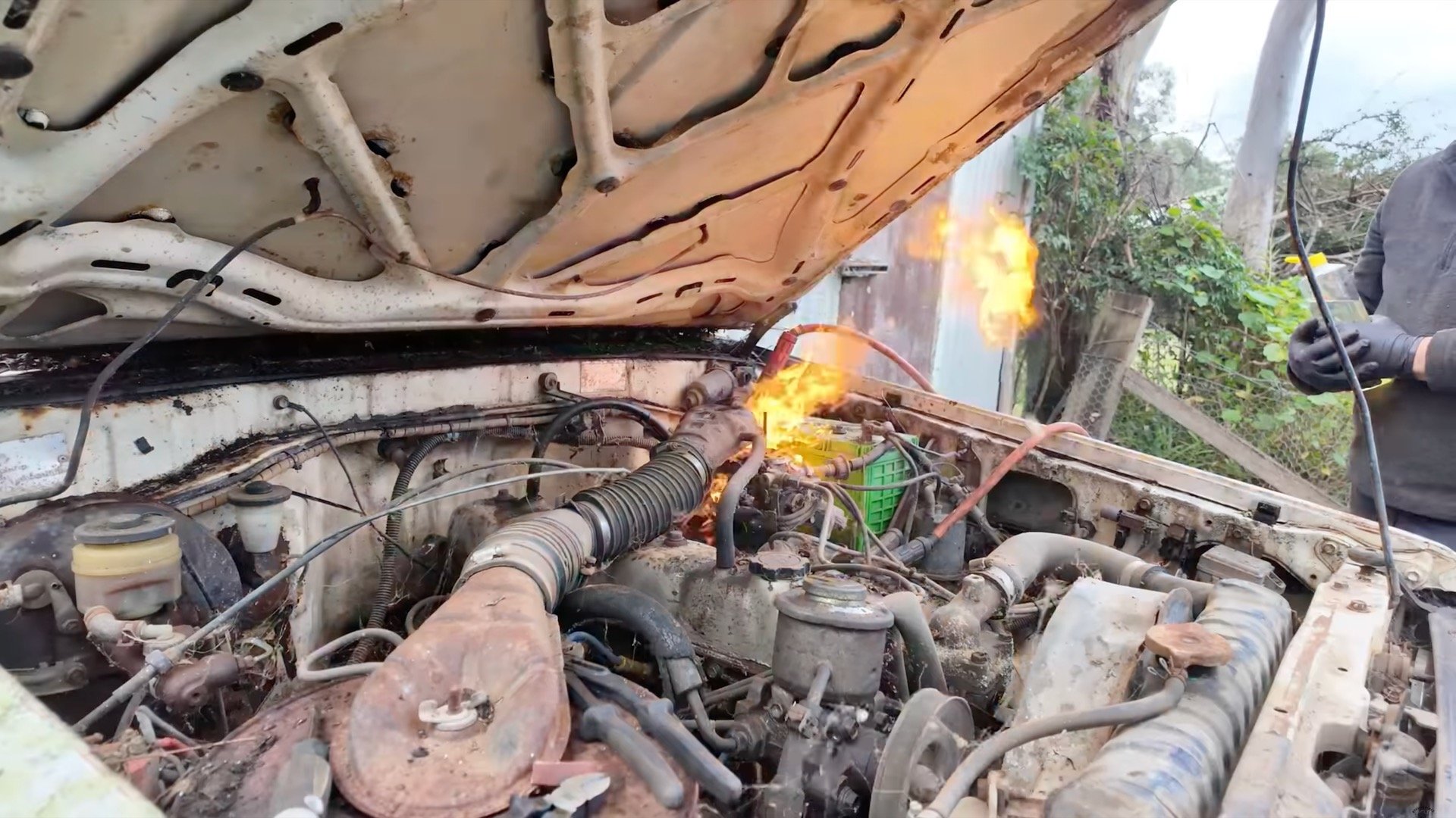 Moss-Encrusted Toyota Land Cruiser Launch Showcases the Lasting Heritage of Legendary Automobiles