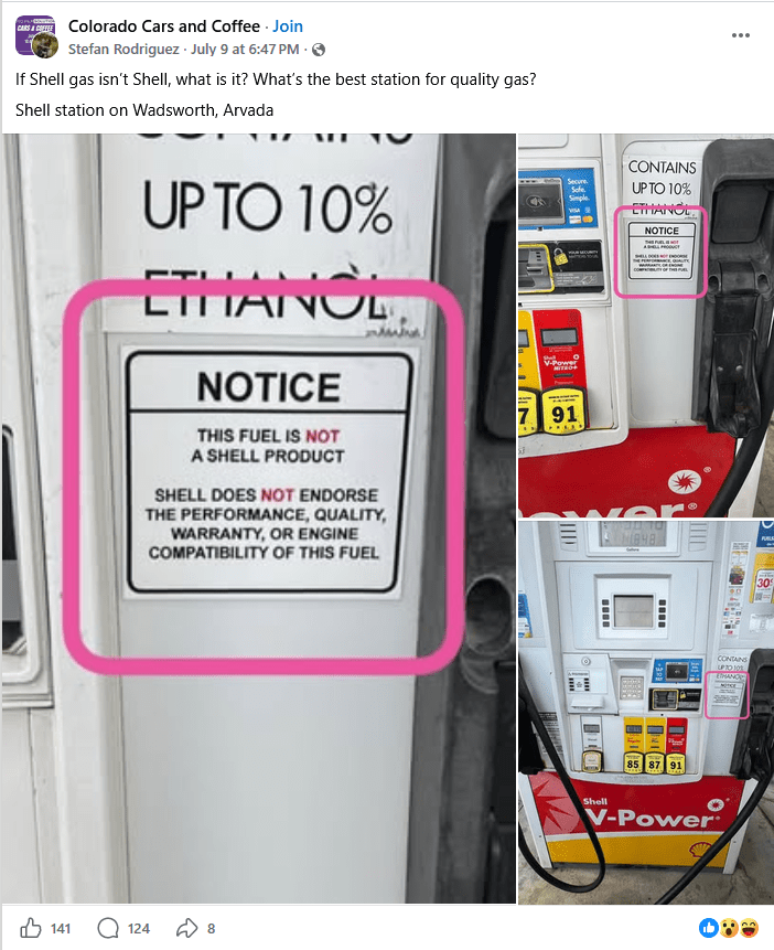 Name-Brand Gas Stations Might Provide Off-Brand Fuel Choices