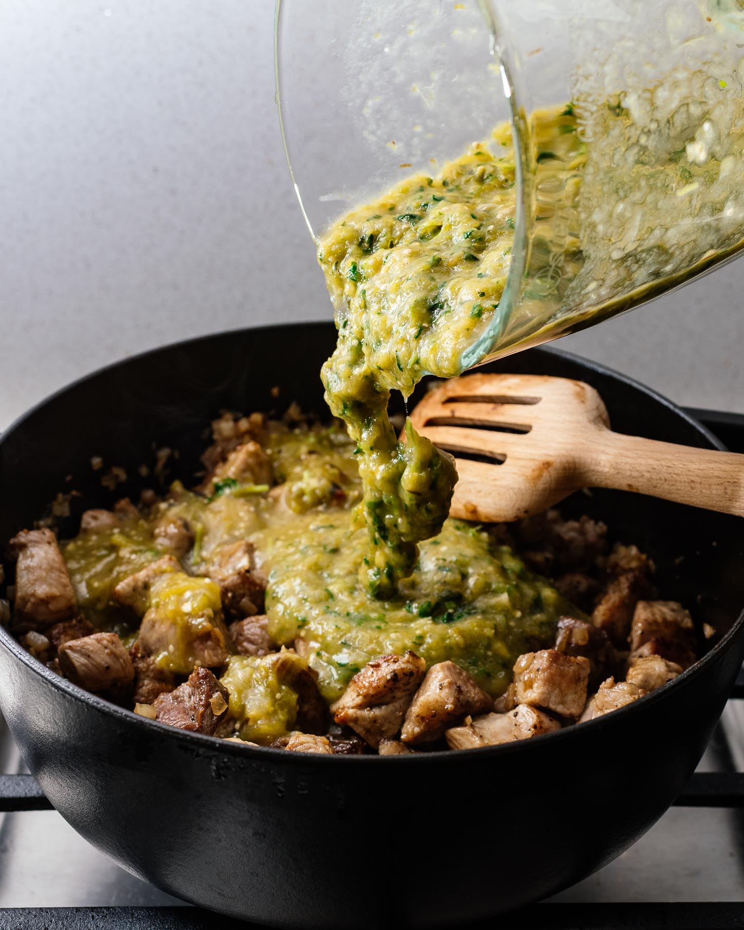 Hatch Chile Verde Recipe | www.iamafoodblog.com
