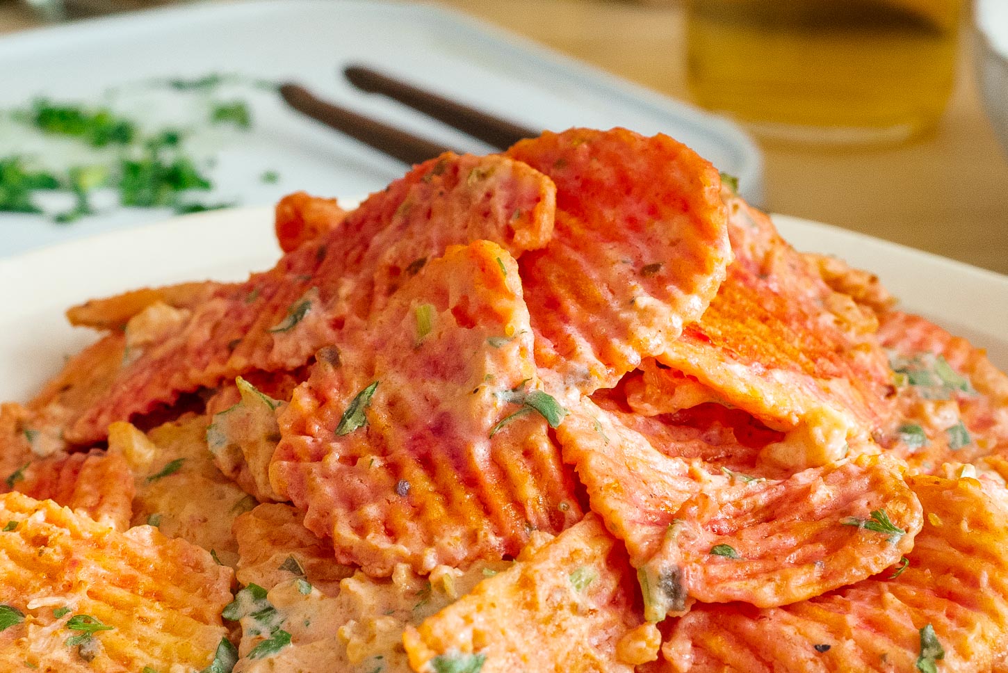 Viral Creamy Chips | www.iamafoodblog.com
