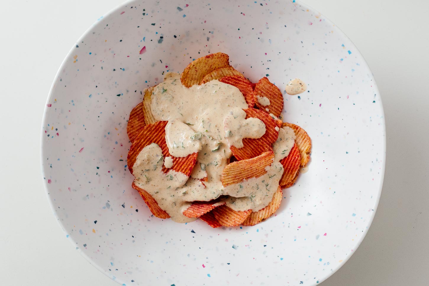viral creamy chips | www.iamafoodblog.com