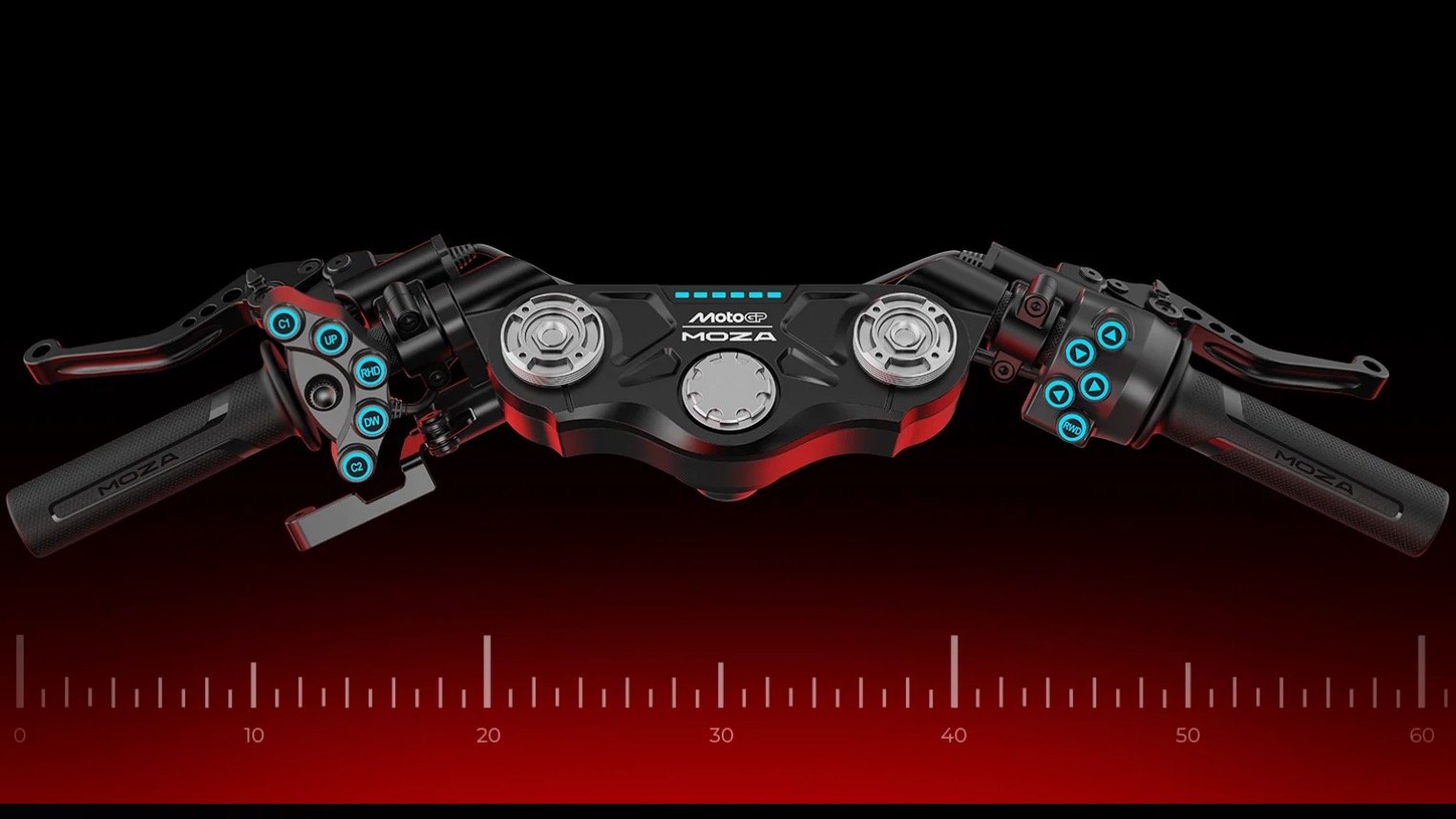 Authentic MotoGP Handlebar Simulation Controller Elevates Gaming Experience with Enhanced Immersion