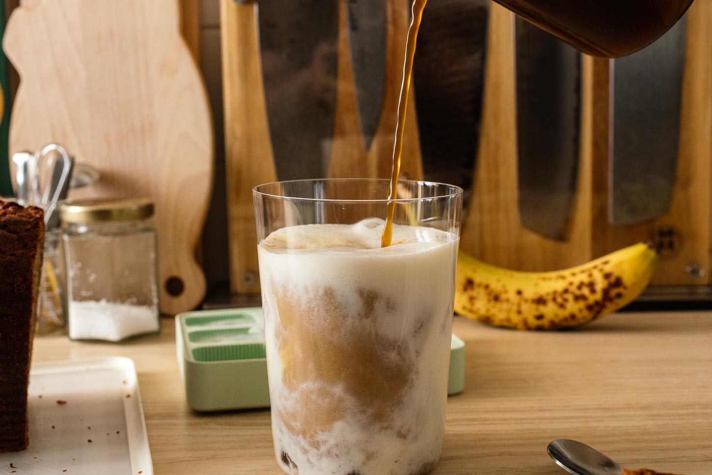 banana coffee | www.iamafoodblog.com
