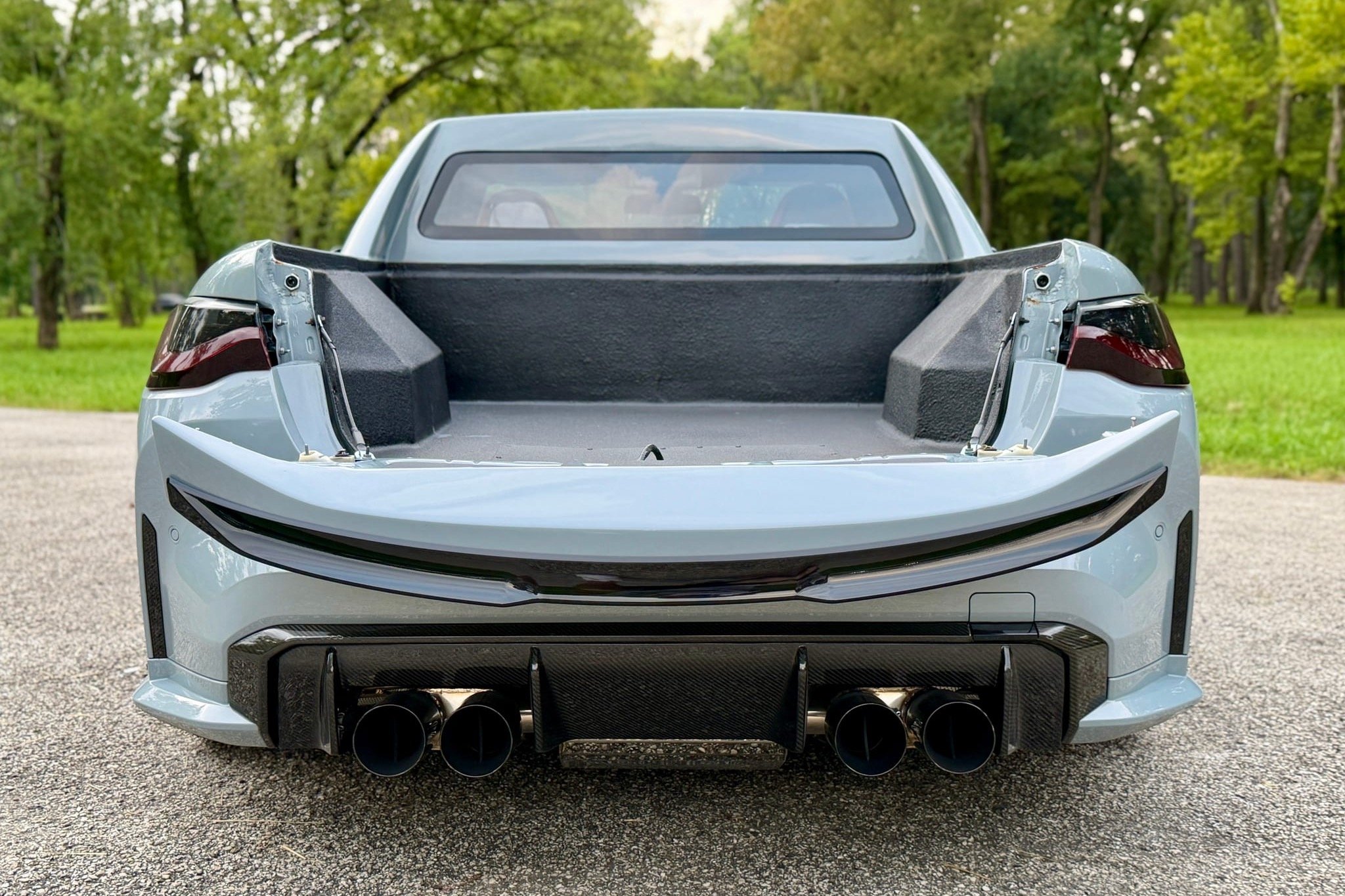 BMW M4 Competition xDrive Transformed into a Pickup Truck