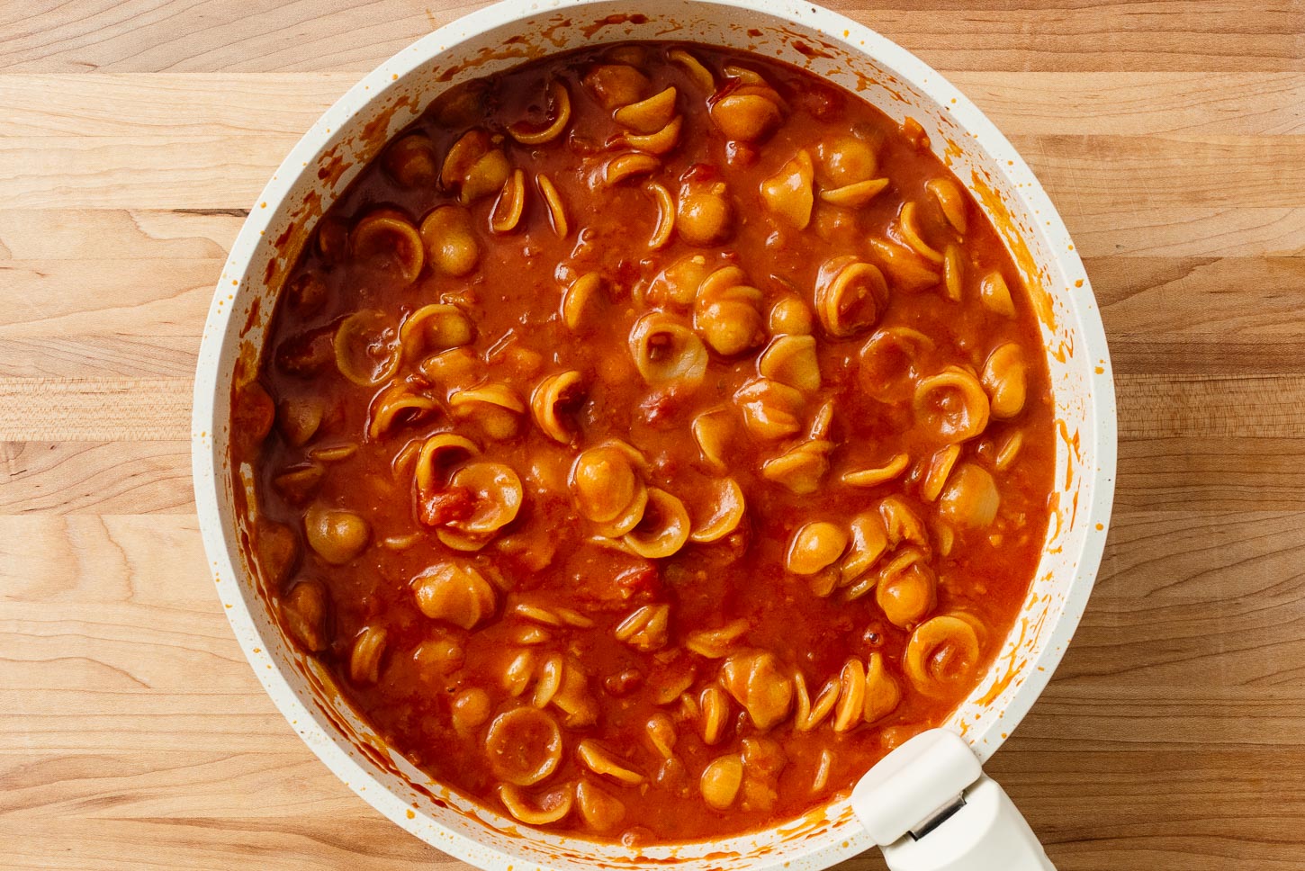 simmering pasta | www.iamafoodblog.com