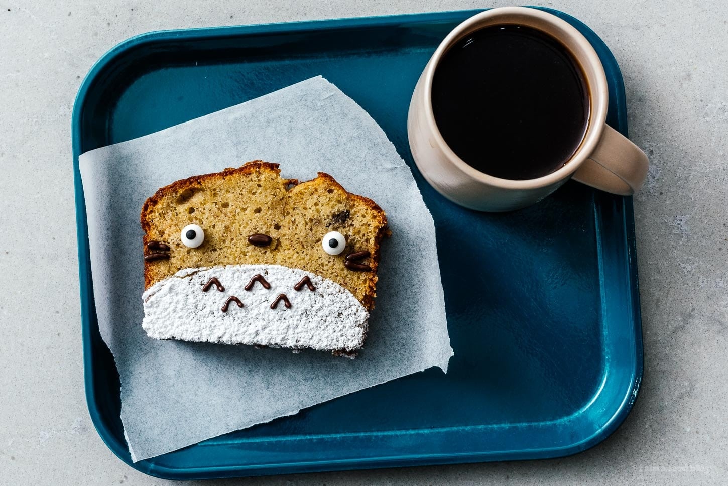 Banana Bread Latte with Homemade Banana Bread Syrup