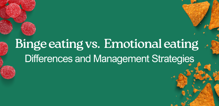 Binge eating vs emotional eating