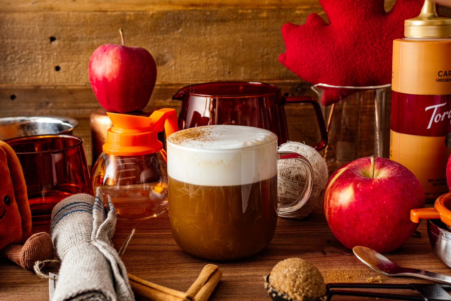 caramel apple coffee