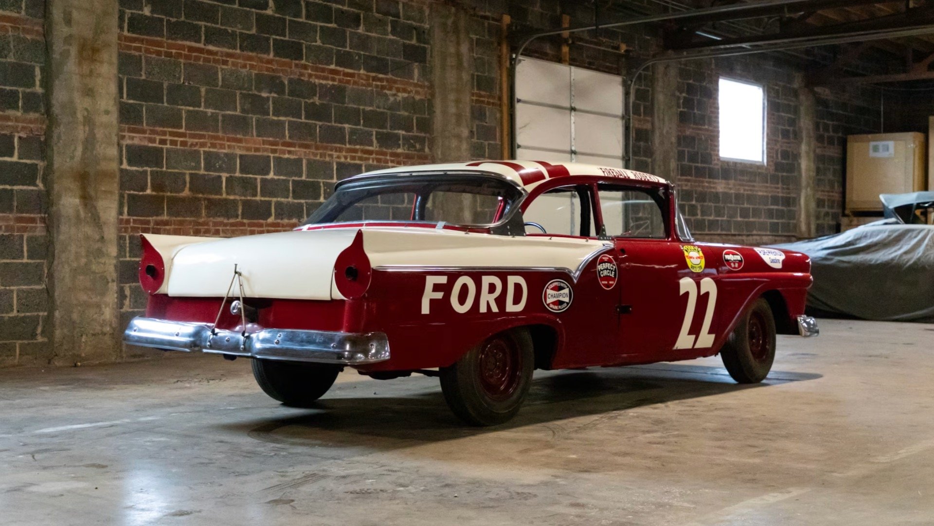 For Sale: 1957 Ford Fairlane - A Vintage Stock Automobile from the NASCAR Era