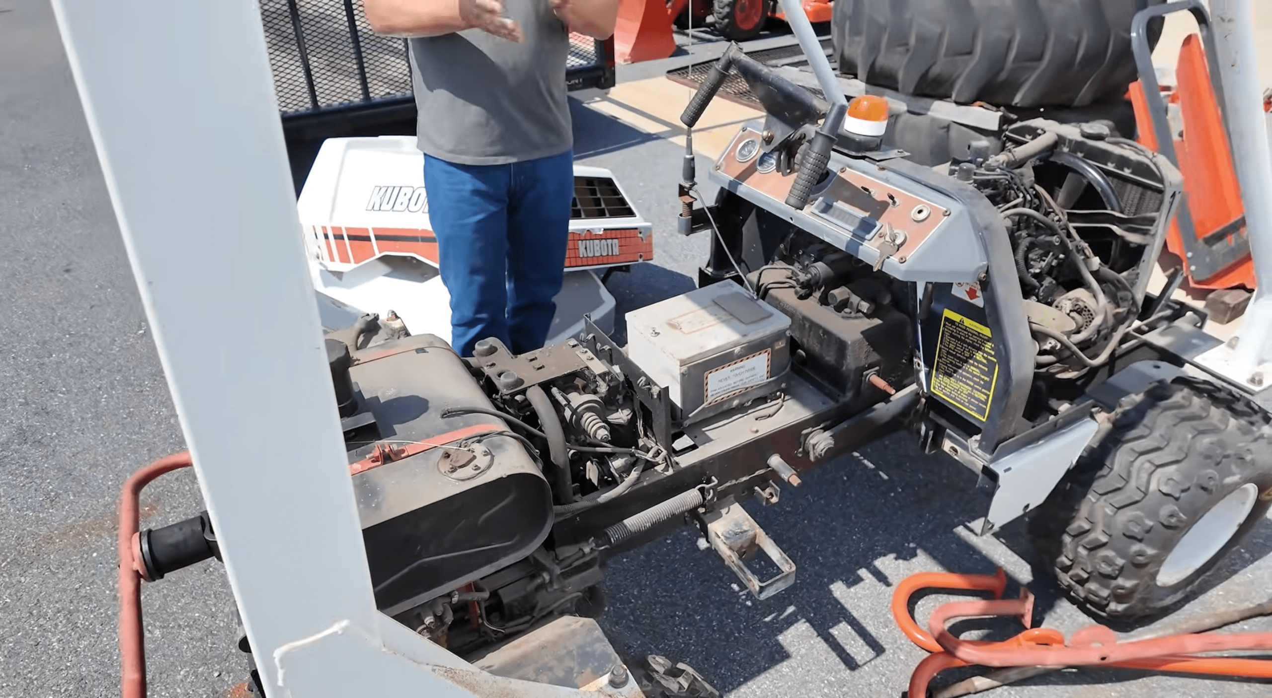 Kubota's Remote Control Tractor from the 1980s: Unveiling a Unique Survivor